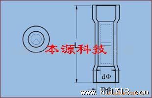优质紫铜长形全缘中间接头(尼龙)  BNYF0.5