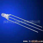 供应3mm红蓝双色led  雾状共阴LED