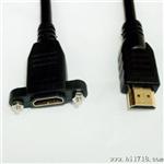 【】HDMI 公对母延长线带耳朵 工程用耳朵HDMI延长线