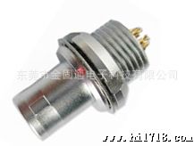 雷莫LEMO插头 FAG固定式直插头 0B 4芯多芯推拉自锁连接器