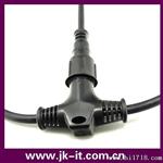 供应 T型头 三通M22母头连接器 水连接器