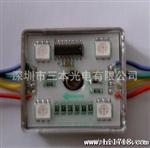 LED4灯5050贴片模组 点控七彩LED模组 新产品