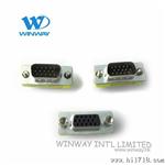 【厂家直供】VGA公对母转接头 15针对15孔转接头 D-SUB ADAPTOR