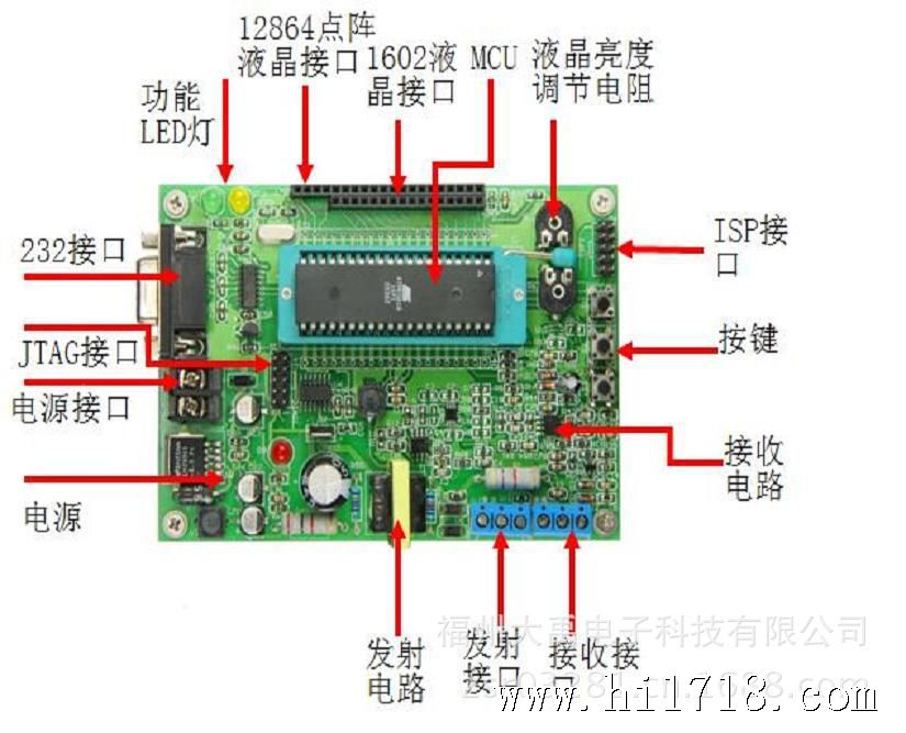 超声波测距，测深开发板