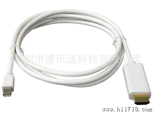 供应苹果MACBOOK,MINI DP 公 TO HDMI 连接线，1.8米HDMI高清线