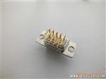 车针连接器 DB头9P 90度弯头  PCB用9孔