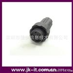 生产 M22 5芯 面板 组装脱线母头 机箱水插头 水连接器