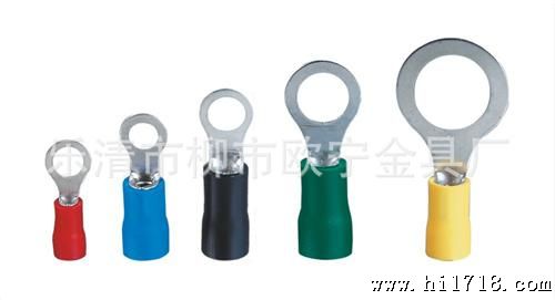 冷压端子 圆形预缘端头 接线端子 RV1.25-6 每包500只 足数
