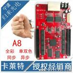 全彩屏控制卡 A8全彩双模卡 同步异步双用RJ45 卡莱特A8