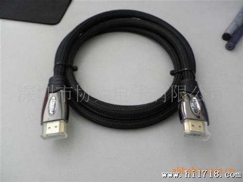 HDMI CABLE ，HDMI线，各种双色模，铝合金外壳装配式