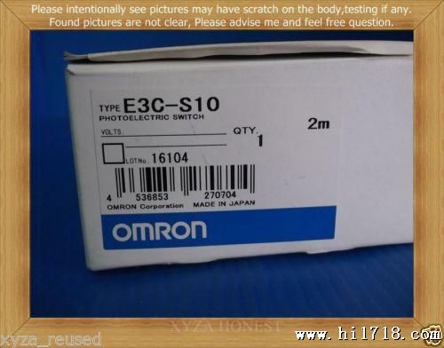 欧姆龙光电传感器E3C-S10原装现货