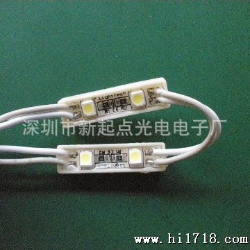 批发LED模组 2灯3528贴片水模组