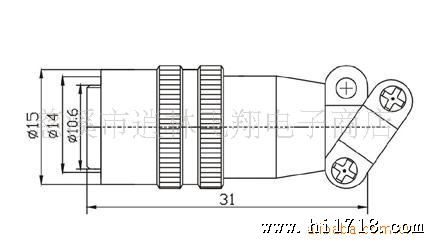 供应XS12型航空插头
