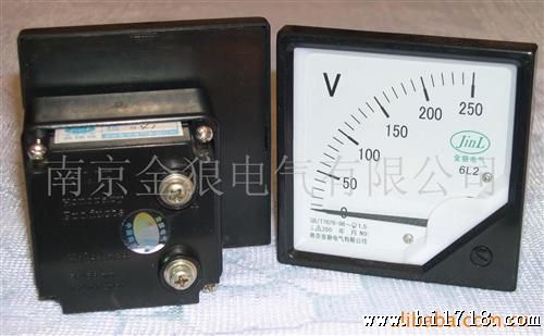 新型密封缩尾 6L2系列指针式 交流过载保护 电流表 安装特方便