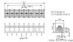 7.62/8.25间距美规栅栏式接线端子
