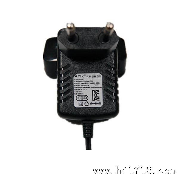 7.5W韩规电源适配器 KC EK