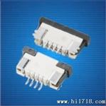 1.0mm抽拉上接触FPC/FFC连接器