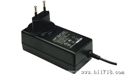供36W  12V3A黑色桌面式优质电源适配器