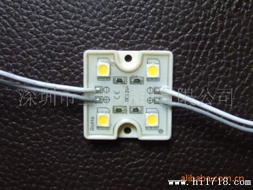 5050LED模组灯 4灯水模块 广告材料 发光字 光源