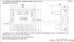 QMT021 8位转接端子台(10位牛角DC2插座转10位欧式接线端子)