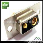 D-SUB电缆插头电脑连接器制造 2V2母头焊线式大电流连接器