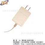 12V1.5A 18W 电源适配器 美规直插 UL CUL FCC 白色