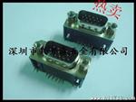 D-SUB DR头 90度弯脚焊板式连接器