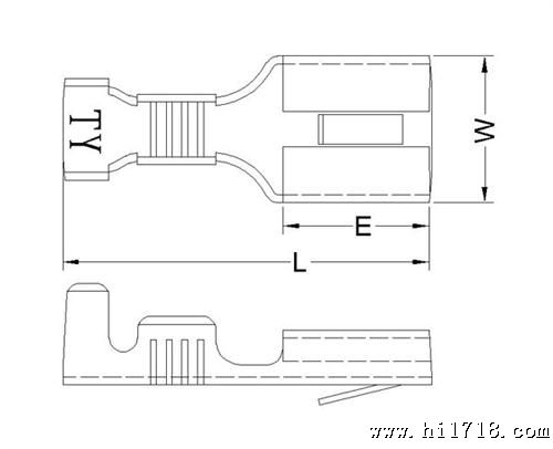 250型直插(背扣)接线端子