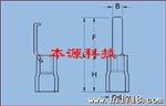 供应 本源优质 凹片形预缘端子 LBV1.25-3