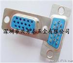 供应兴开泰VGA母头焊线式 HDB15母连接器