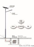  定制6米~12米 优质太阳能Led路灯 质量