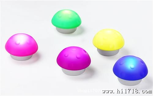 LED蘑菇小夜灯 充电小夜灯