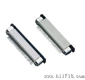 FFC/FPC  0.5mm间距抽屉式卧贴连接器SMT