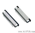 FFC/FPC  0.5mm间距抽屉式卧贴连接器SMT