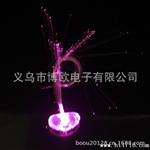 闪光LED发光辫子 光纤辫子 闪光发夹【粉色】