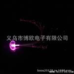闪光LED发光辫子 光纤辫子 闪光发夹【粉色】