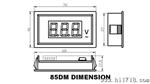 供应85DM1型 数显交流电压表（直接供电型数显表头）