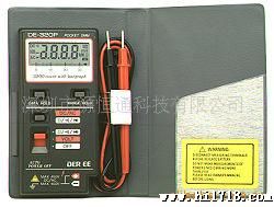 DE320台湾得益袋装数字万用表DE-320P