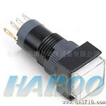 华博HABOO HBE12系列 微小型12MM 自锁按钮开关 IP40