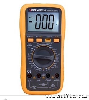 原装胜利万用表VC9805A+ 数字万用表 测电感/电容/温度/频率
