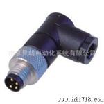 供应天津宜科ELCO  现场接线式I/O连接器-弯角针端M8(M)