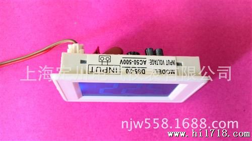 【】供应D85-20带蓝光LCD数显交流电压表