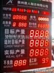 LED电子看板、LED点阵工厂电子显示屏、流水线作业指示牌制作