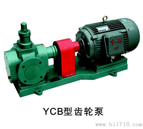 YCB30/0.6保温圆弧齿轮泵圆弧不锈钢爆泵宏兴