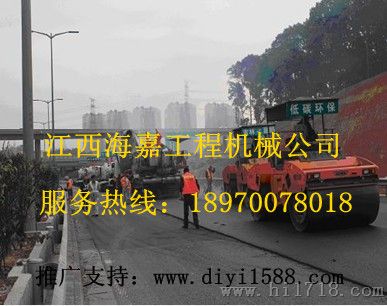 赣州出租悍马压路机，海嘉低价出租大中小型摊铺机