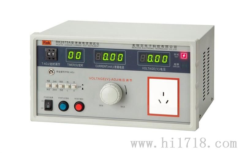 RK2675A RK-2675A泄漏电流测试仪