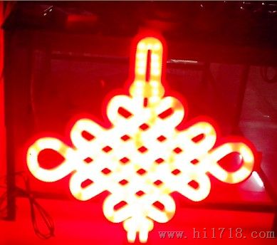 LED中国结灯-路灯杆发光中国结灯-街道路灯杆装饰灯具