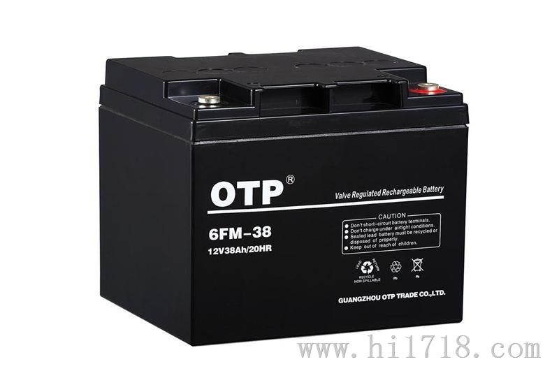 OTP 6FM-38AH/20HR蓄电池