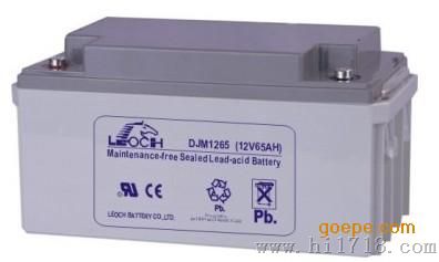 青岛铅酸UPS直流屏理士LEOCH蓄电池DJM1265 65AH/12V