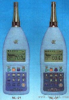 日本原装理音RION NL-21 NL-31声级计 噪音分析仪